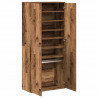 Bufet Stare drewno 80 x 39 x 178 cm Materiał drewnopochodny