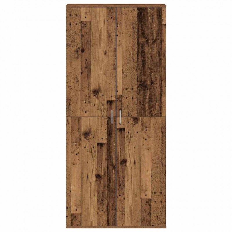 Bufet Stare drewno 80 x 39 x 178 cm Materiał drewnopochodny