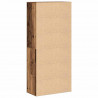 Bufet Stare drewno 80 x 39 x 178 cm Materiał drewnopochodny