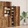 Highboard 2 pcs Stare drewno 30 x 42,5 x 185 cm