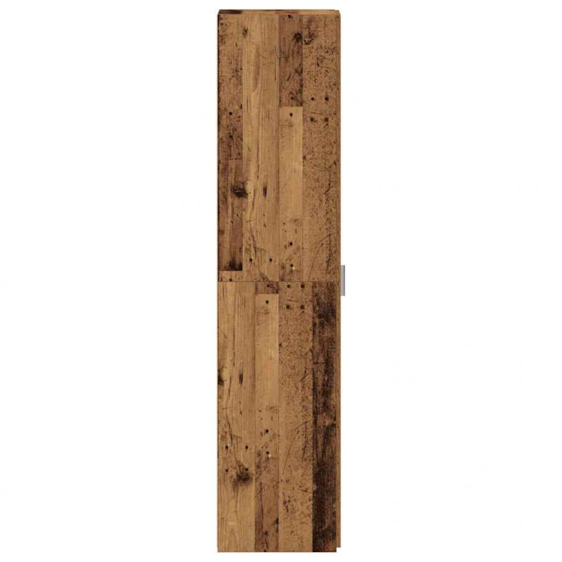 Highboard 2 pcs Stare drewno 30 x 42,5 x 185 cm