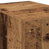 Highboard 2 pcs Stare drewno 30 x 42,5 x 185 cm