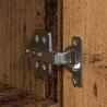 Highboard 2 pcs Stare drewno 30 x 42,5 x 185 cm