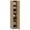 Highboard 2 pcs Dąb rzemieślniczy 30 x 42,5 x 185 cm