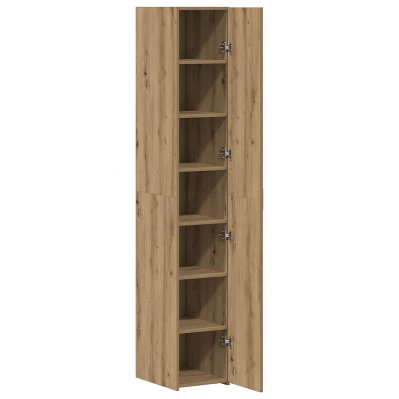 Highboard 2 pcs Dąb rzemieślniczy 30 x 42,5 x 185 cm