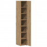 Highboard 2 pcs Dąb rzemieślniczy 30 x 42,5 x 185 cm
