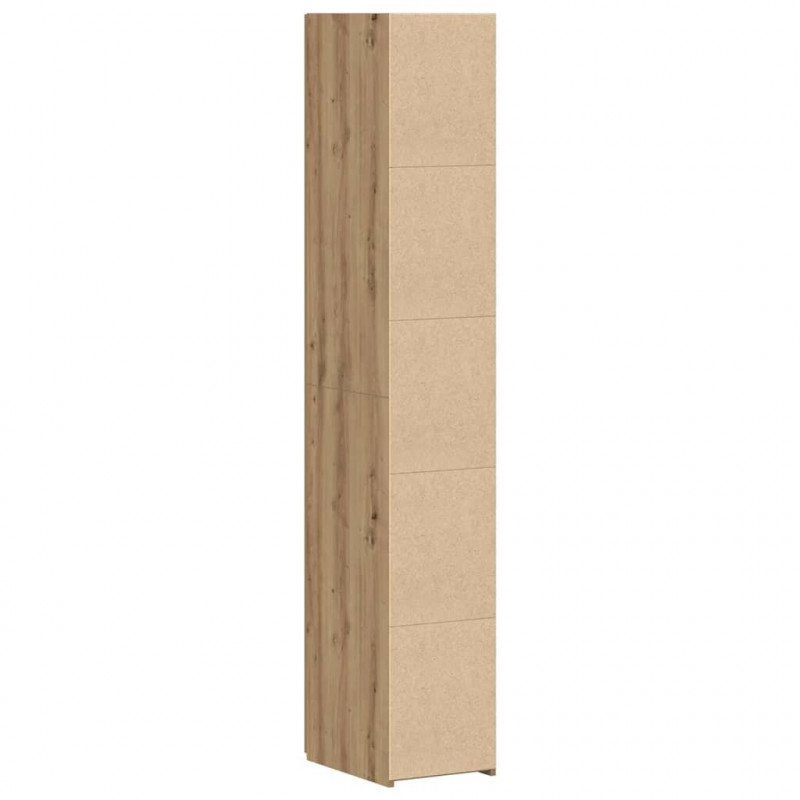 Highboard 2 pcs Dąb rzemieślniczy 30 x 42,5 x 185 cm