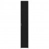 Highboard 2 pcs Czarny Dąb 30 x 42,5 x 185 cm