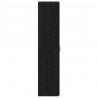 Highboard 2 pcs Czarny Dąb 30 x 42,5 x 185 cm