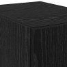 Highboard 2 pcs Czarny Dąb 30 x 42,5 x 185 cm
