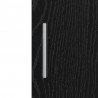 Highboard 2 pcs Czarny Dąb 30 x 42,5 x 185 cm