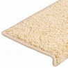 Maty na schody 20 szt. 65x21x4 cm kremowe, prostokątne krawędzie