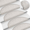 Maty na schody samoprzylepne Sisal-Look 30 szt. 56x17x3 cm