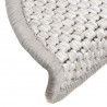 Maty na schody samoprzylepne Sisal-Look 30 szt. 56x17x3 cm
