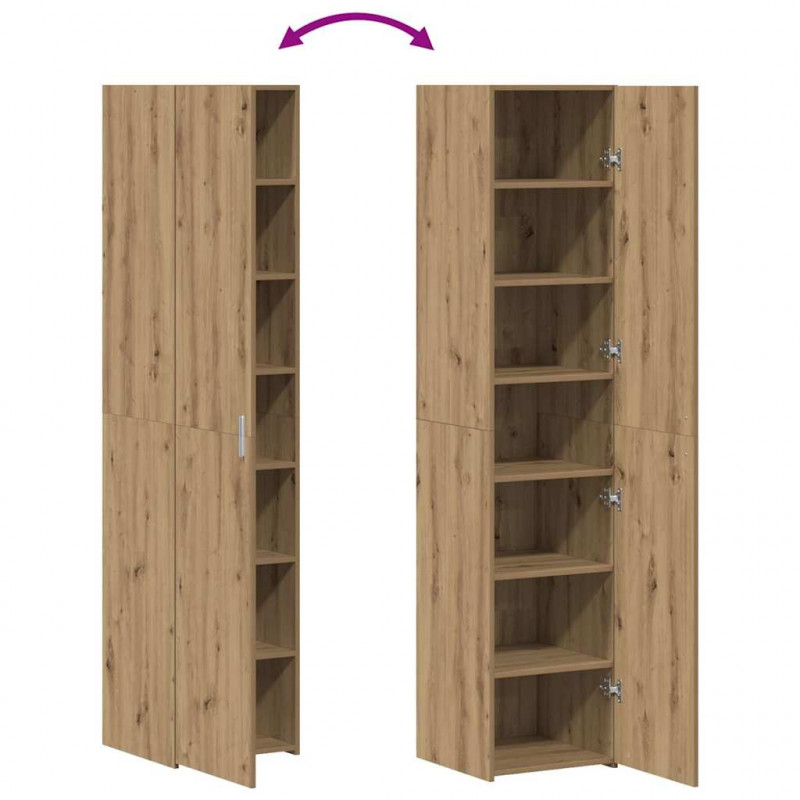 Highboard Dąb rzemieślniczy 40 x 42,5 x 185 cm