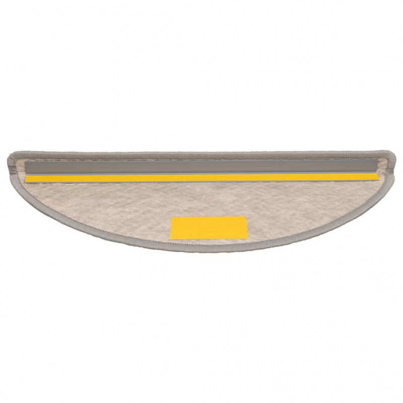 Maty na schody samoprzylepne sizal-look 30 szt. 56x17x3 cm