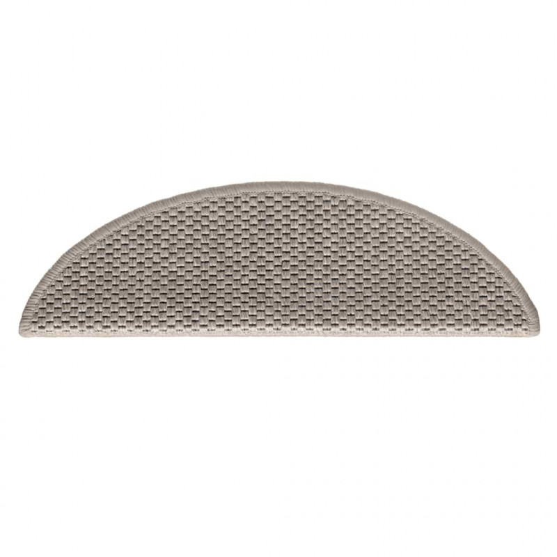 Maty na schody samoprzylepne sizal-look 30 szt. 56x17x3 cm