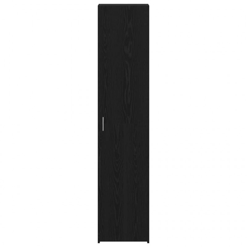 Highboard Czarny Dąb 40 x 42,5 x 185 cm
