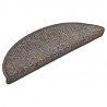 Maty na schody samoprzylepne sizal-look 30 szt. 56x17x3 cm