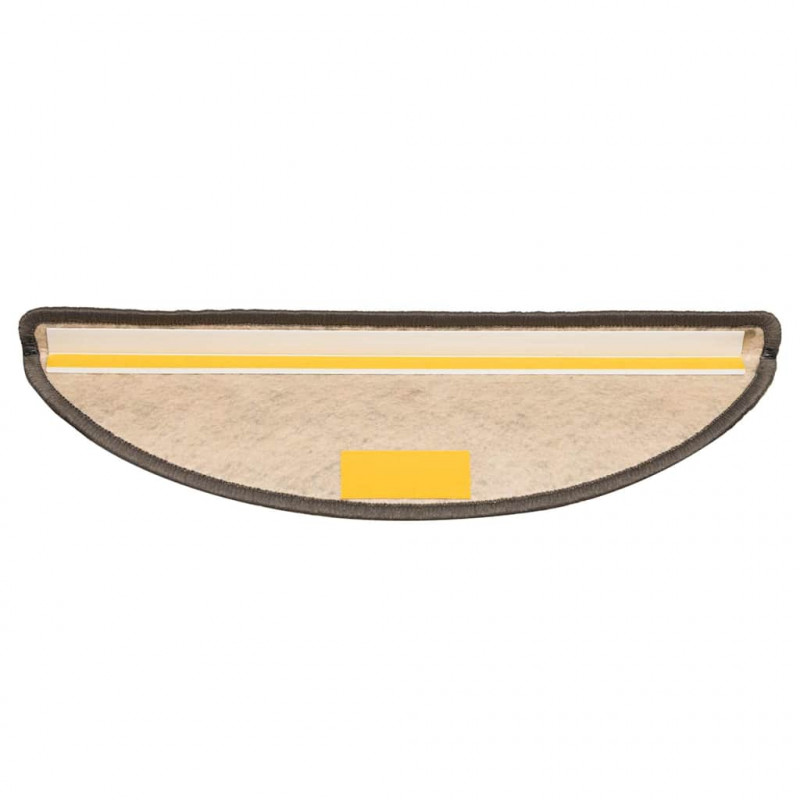 Maty na schody samoprzylepne sizal-look 30 szt. 56x17x3 cm