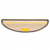 Maty na schody samoprzylepne sizal-look 30 szt. 56x17x3 cm