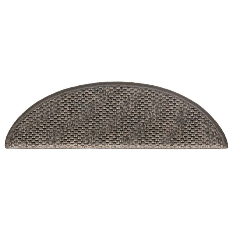 Maty na schody samoprzylepne sizal-look 30 szt. 56x17x3 cm