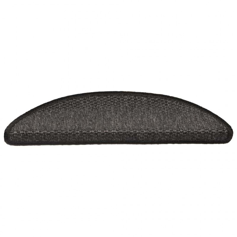 Maty na schody samoprzylepne sizal-look 30 szt. 56x17x3 cm