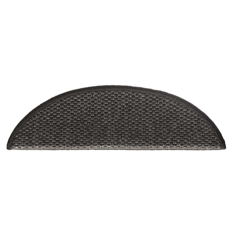 Maty na schody samoprzylepne sizal-look 30 szt. 56x17x3 cm