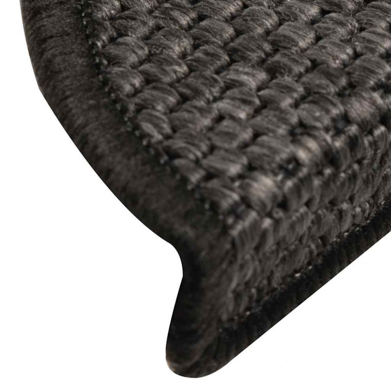 Maty na schody samoprzylepne sizal-look 30 szt. 56x17x3 cm