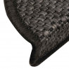Maty na schody samoprzylepne sizal-look 30 szt. 56x17x3 cm