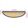 Maty na schody samoprzylepne sizal-look 30 szt. 56x17x3 cm