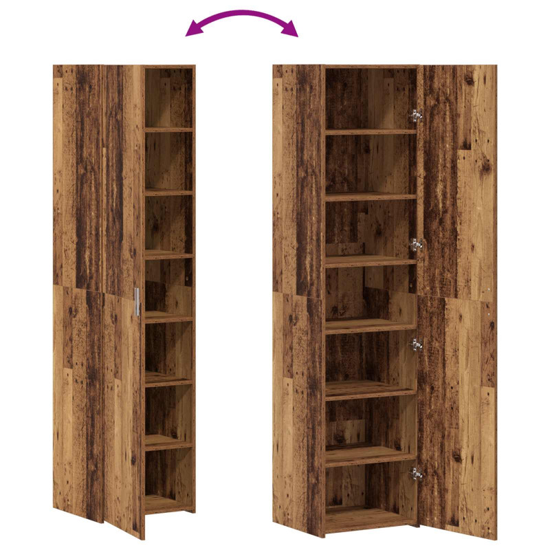 Highboard Stare drewno 45 x 42,5 x 185 cm