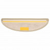 Maty na schody samoprzylepne sizal-look 30 szt. 56x17x3 cm