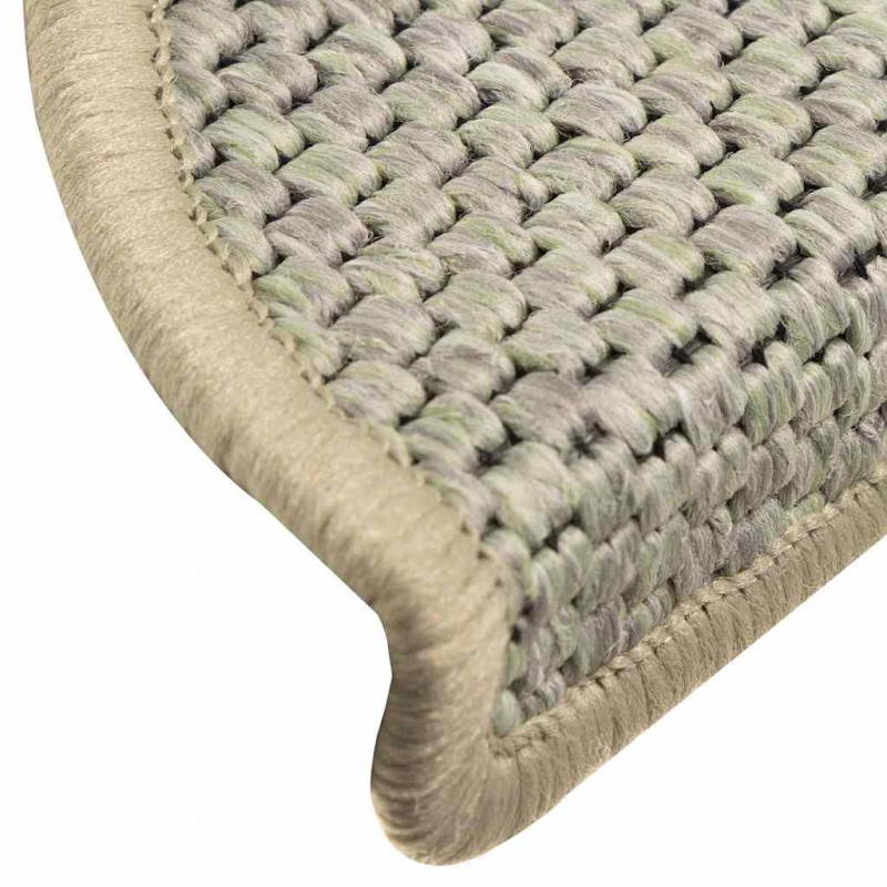 Maty na schody samoprzylepne sizal-look 30 szt. 56x17x3 cm
