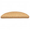 Maty na schody samoprzylepne Sisal-Look 30 szt. 56x17x3 cm
