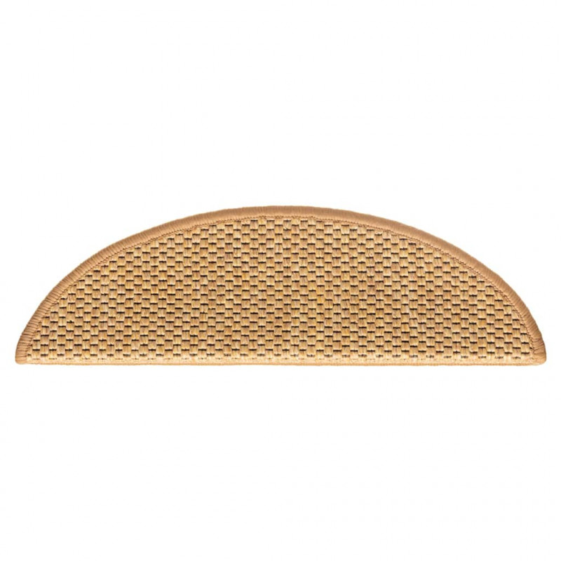 Maty na schody samoprzylepne Sisal-Look 30 szt. 56x17x3 cm