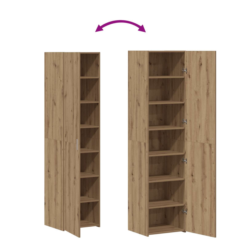 Highboard Dąb rzemieślniczy 45 x 42,5 x 185 cm