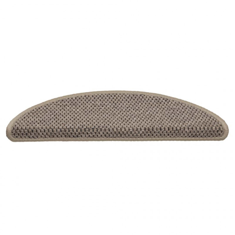 Maty na schody samoprzylepne Sisal-Look 30 szt. 56x17x3 cm