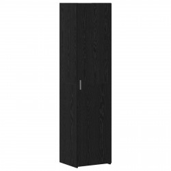 Highboard Czarny Dąb 45 x 42,5 x 185 cm