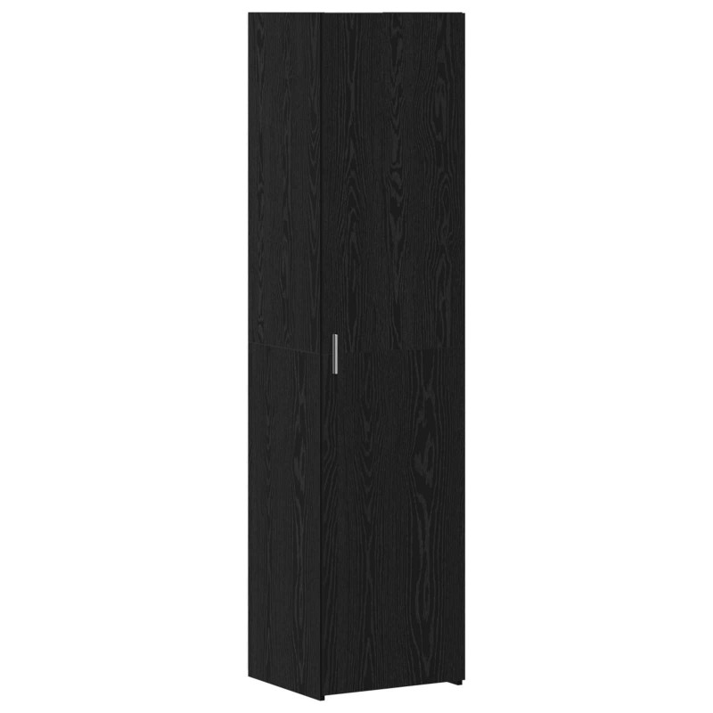 Highboard Czarny Dąb 45 x 42,5 x 185 cm