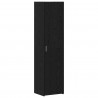 Highboard Czarny Dąb 45 x 42,5 x 185 cm