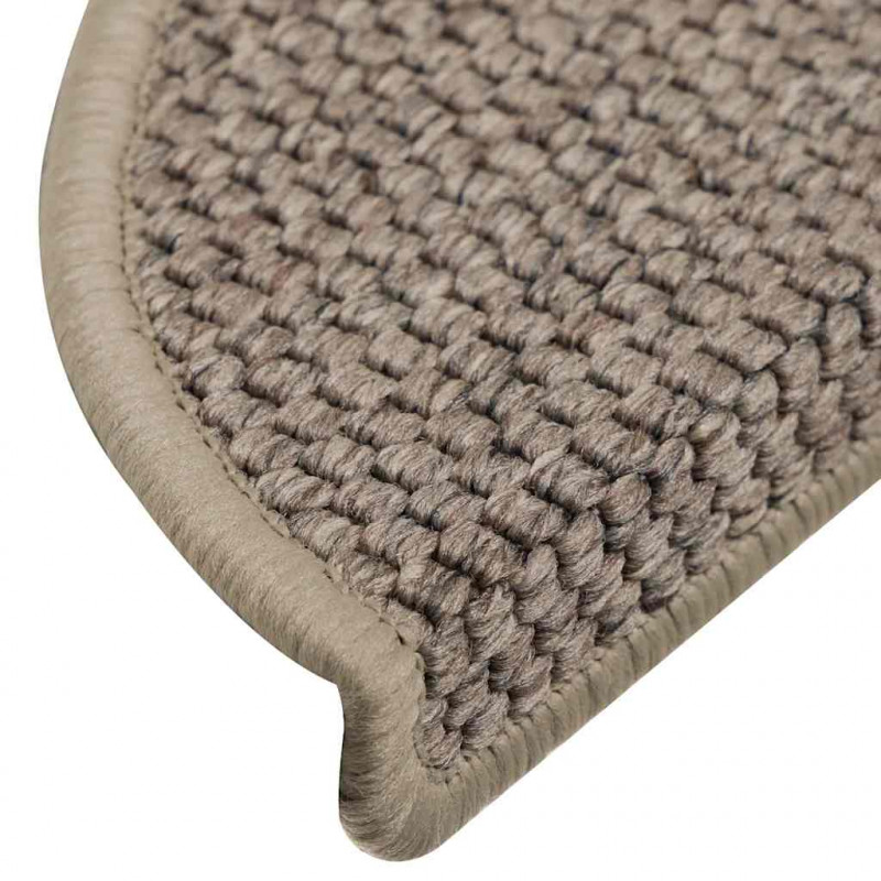 Maty na schody samoprzylepne Sisal-Look 30 szt. 56x17x3 cm