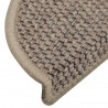 Maty na schody samoprzylepne Sisal-Look 30 szt. 56x17x3 cm