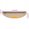 Maty na schody samoprzylepne Sisal-Look 30 szt. 56x17x3 cm