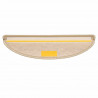 Maty na schody samoprzylepne sizal-look 30 szt. 56x17x3 cm