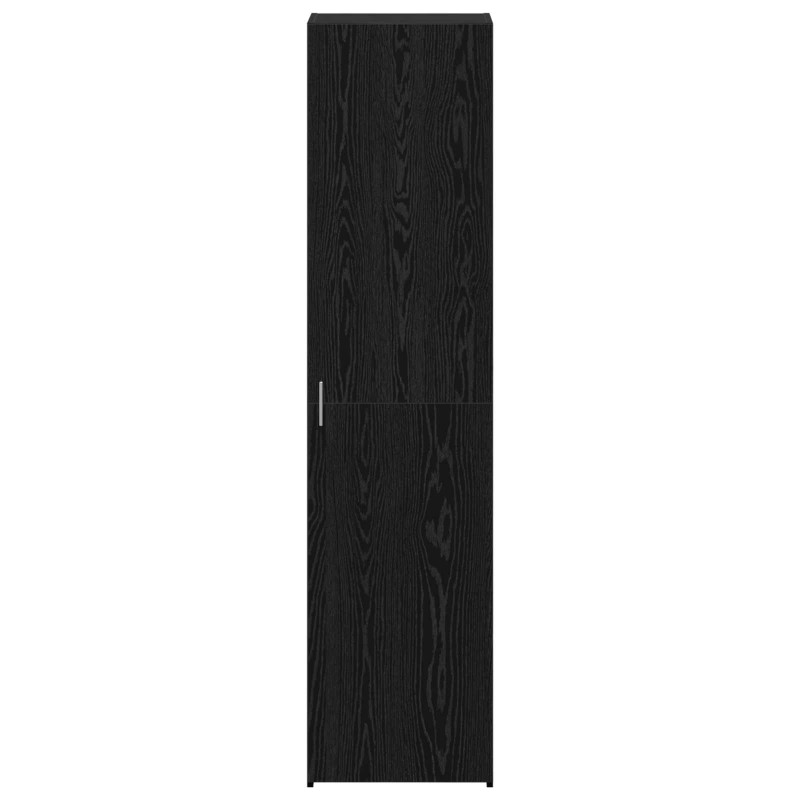 Highboard Czarny Dąb 45 x 42,5 x 185 cm