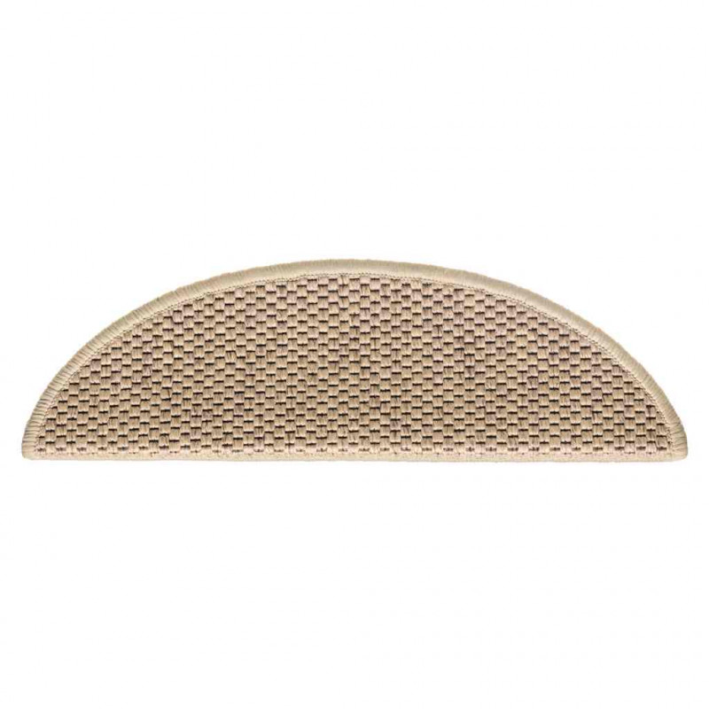 Maty na schody samoprzylepne sizal-look 30 szt. 56x17x3 cm