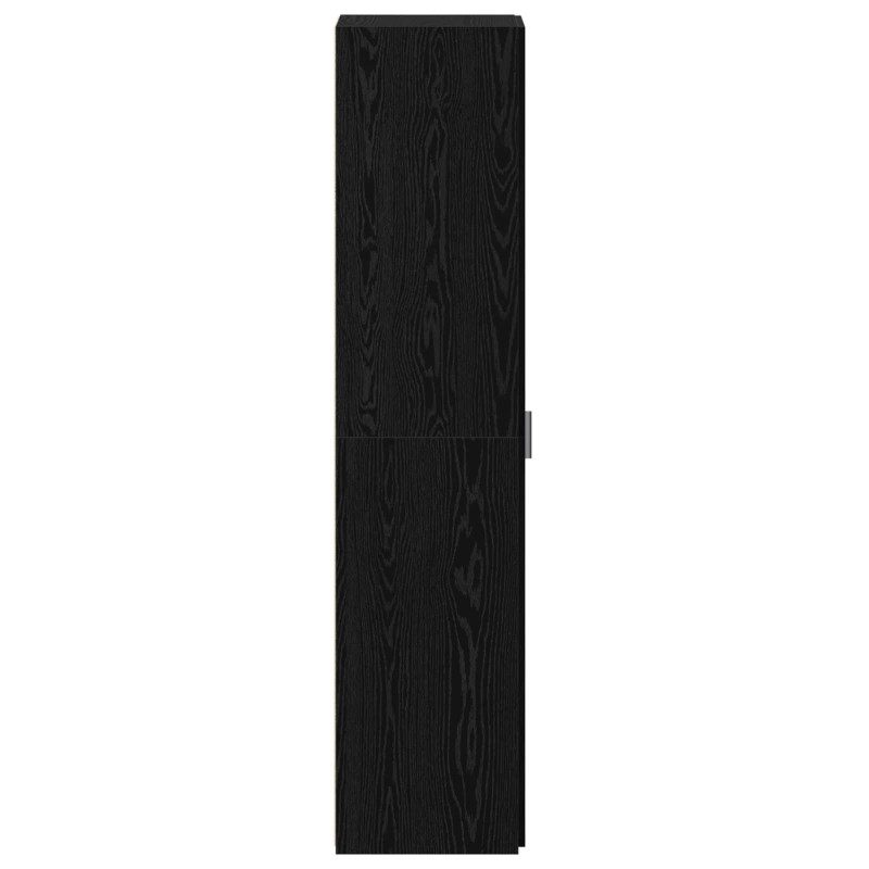 Highboard Czarny Dąb 45 x 42,5 x 185 cm