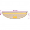 Maty na schody samoprzylepne sizal-look 30 szt. 56x17x3 cm