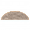 Maty na schody samoprzylepne sizal-look 30 szt. 56x17x3 cm